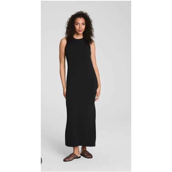 SPANX AirEssentials Black Sleeveless Maxi Dress - Size S - Picture 1 of 7